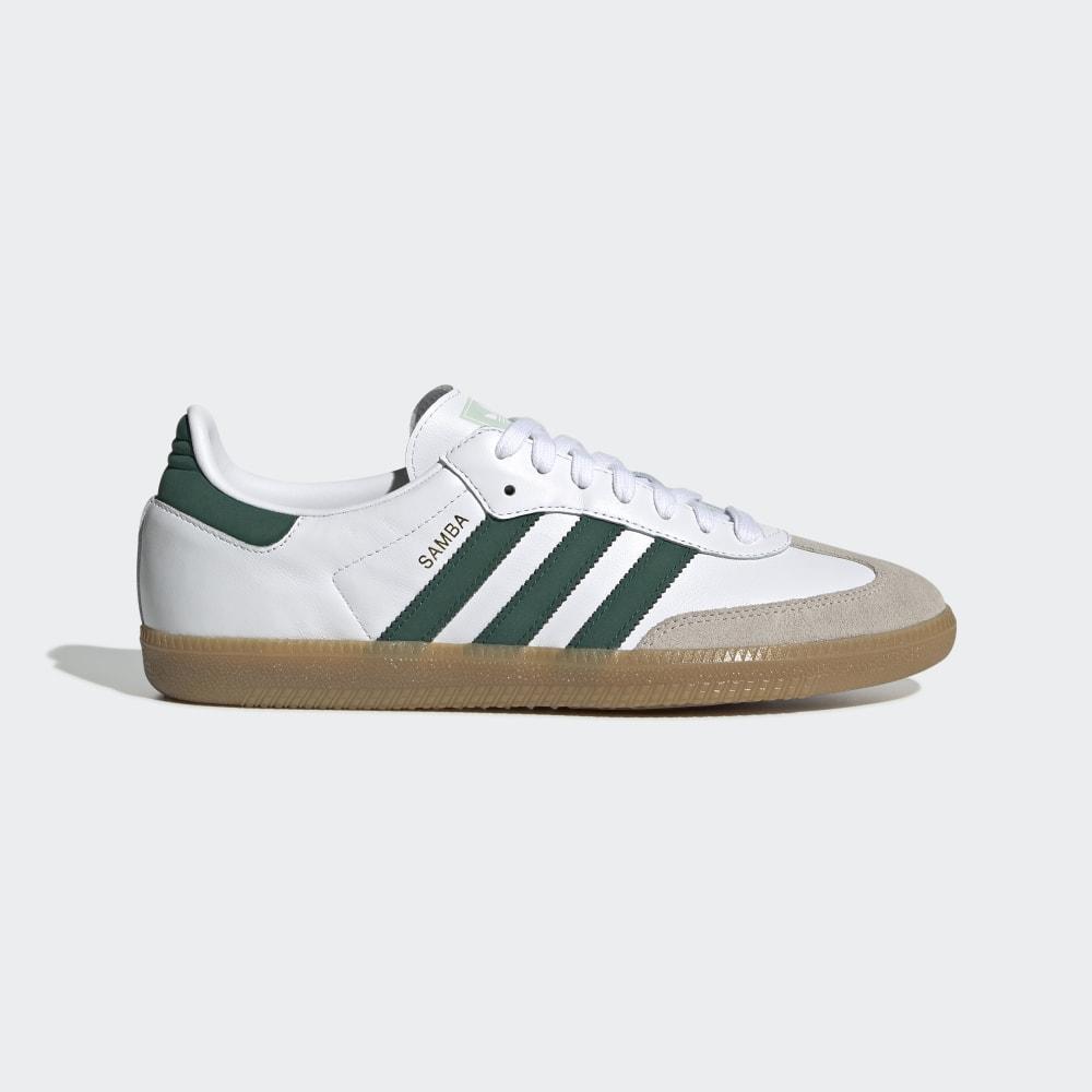 Originals Adidas Samba OG Barbati Romania - Albi/Verzi EE5451